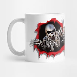 Skeleton Mug